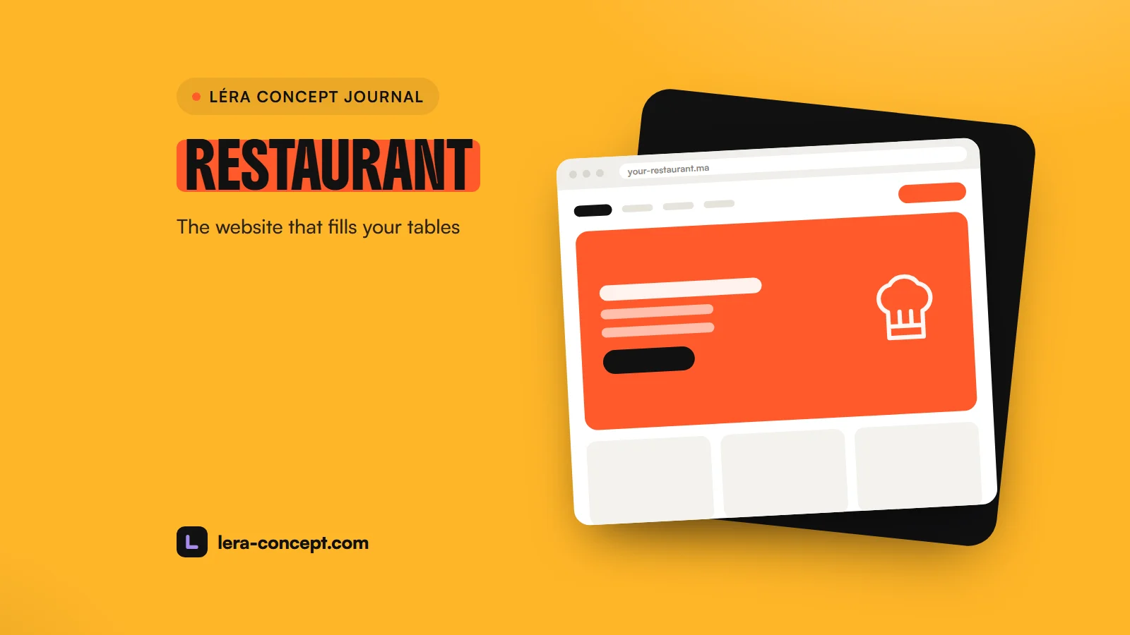 Restaurant websites in Morocco: the 7 elements that bring customers in