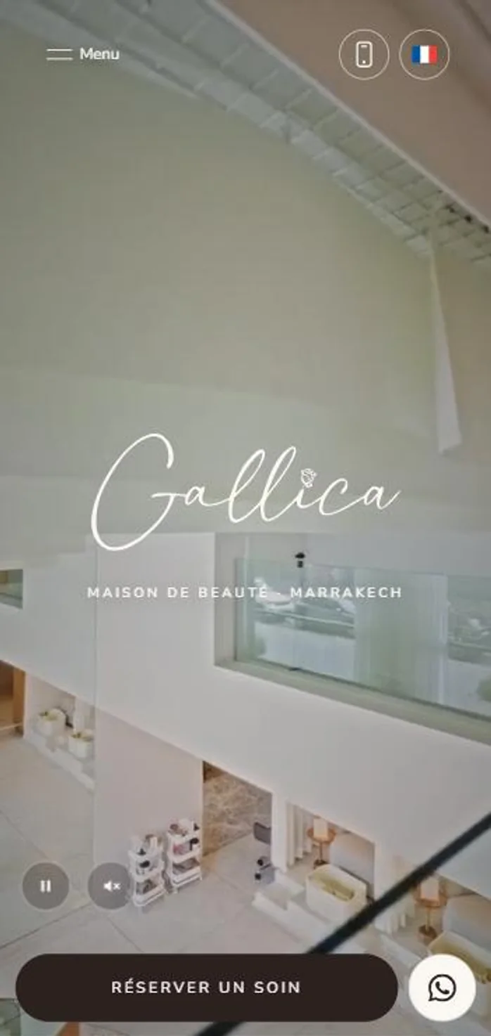 Le site de Gallica sur téléphone