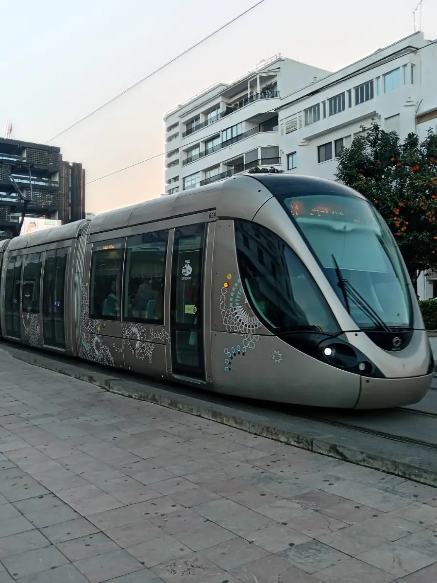 Le tramway de Rabat-Salé